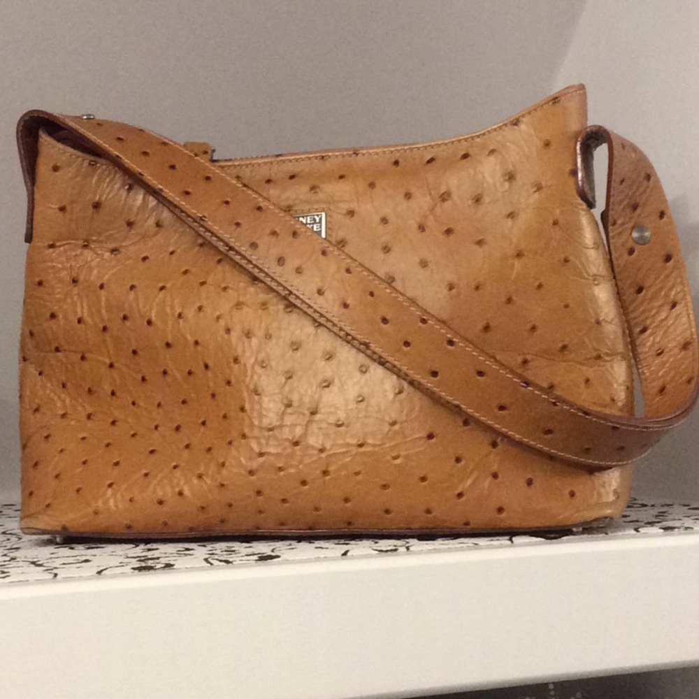 Dooney & Bourke ostrich handbag